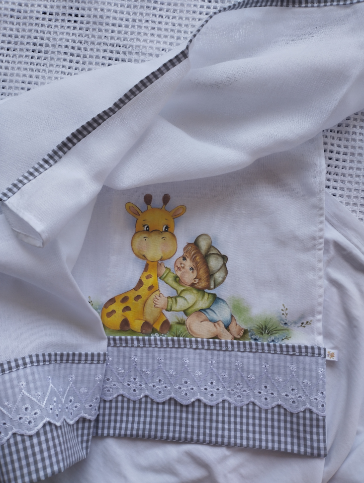 FRALDA DE PASSEIO (PINTURA A MÃO)