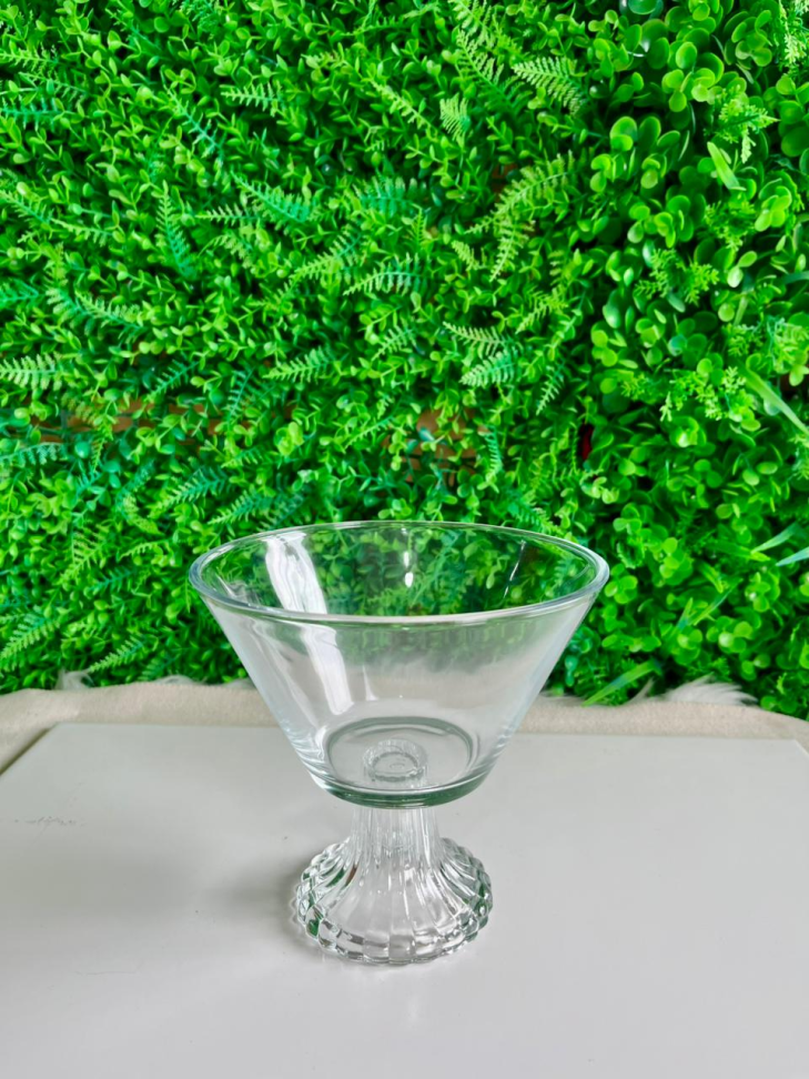 TAÇA PRA SOBREMESA DE VIDRO (TRANSP.) - 650 ML