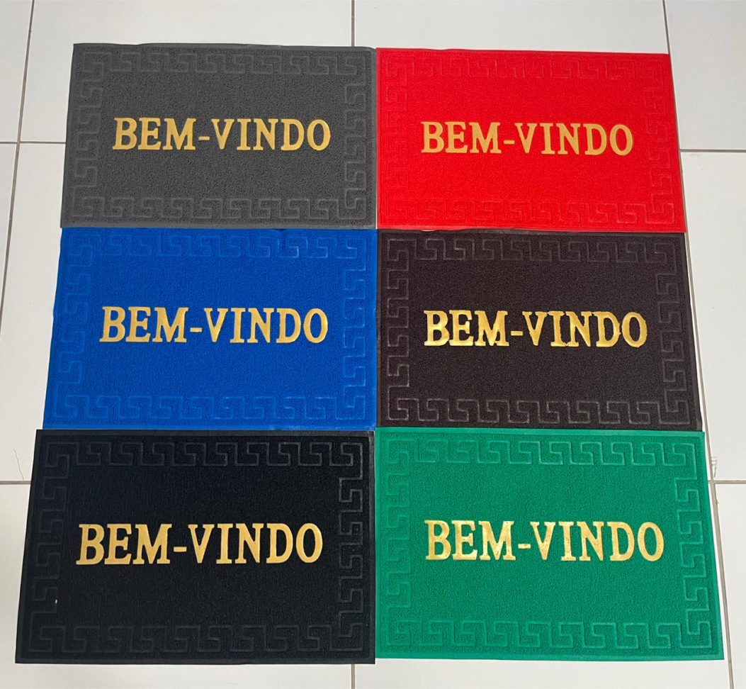 TAPETE - "BEM - VINDO" (MAIOR) - 48 x 68 cm