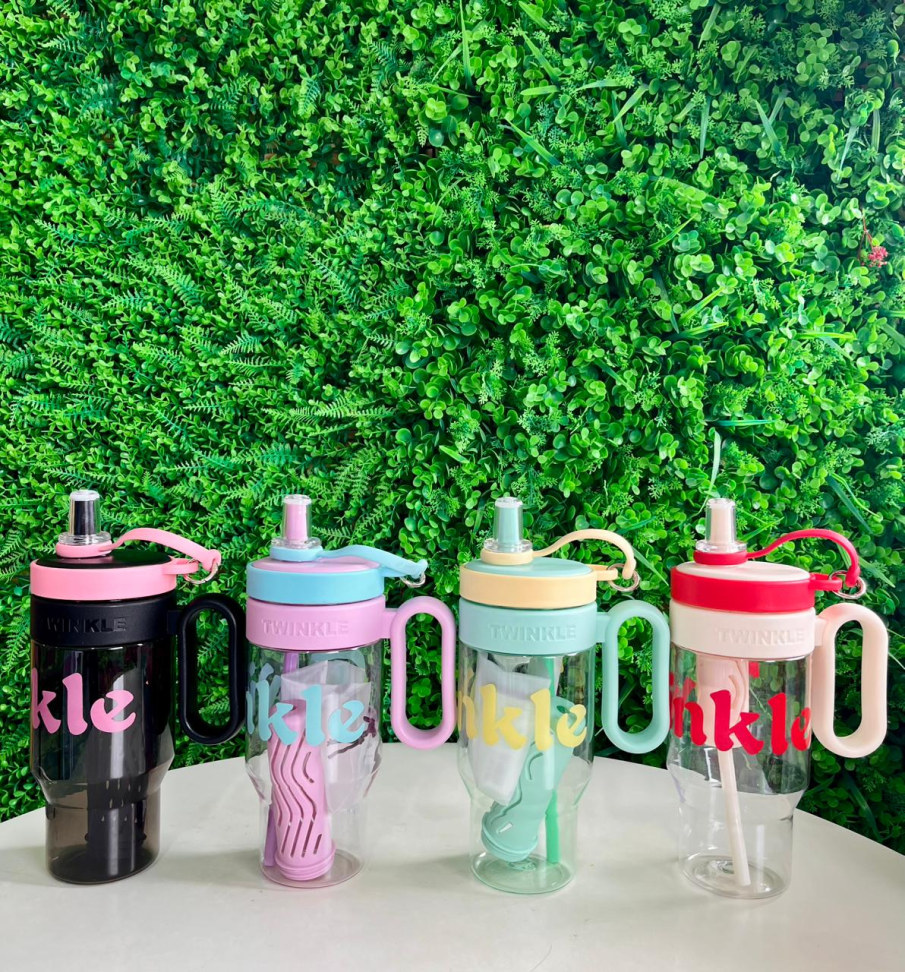 GARRAFA DE PLÁSTICO DECORADA - CAPACIDADE: 1,2 L
