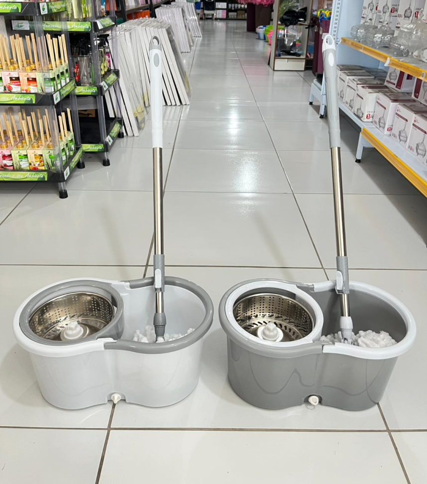 MOP GIRATÓRIO - (COM CESTA EM INOX) - 14L
