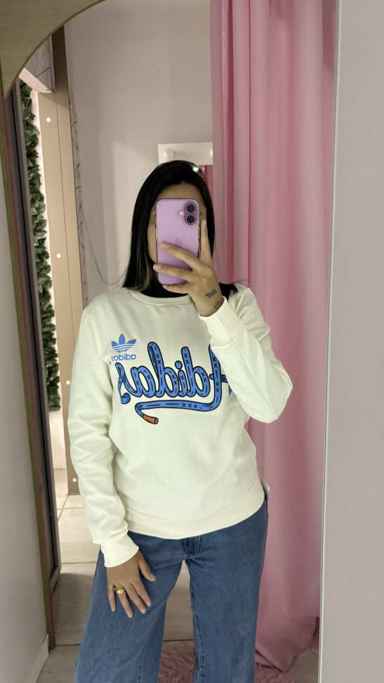 Moletom adidas