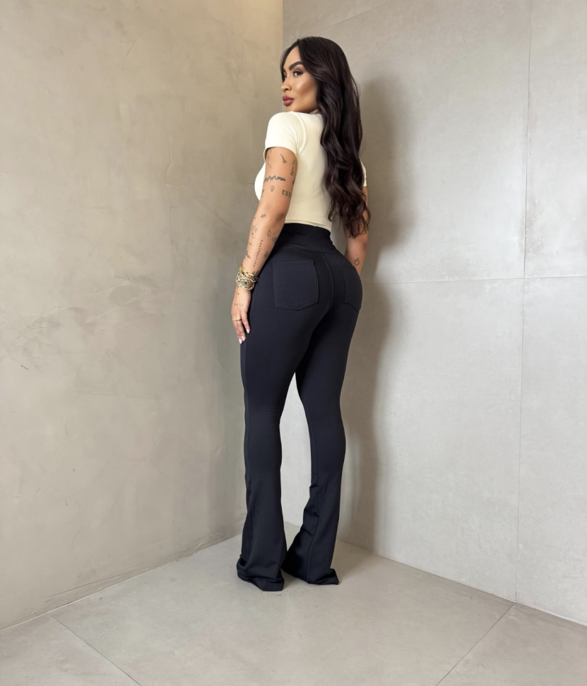 Calça flare bailarina - #3