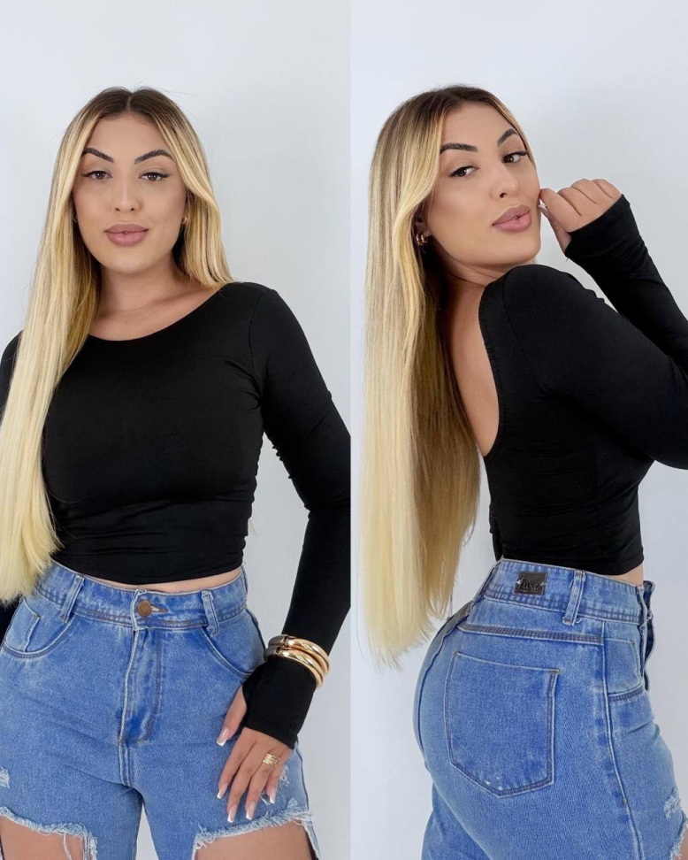 Cropped manga longa - #2