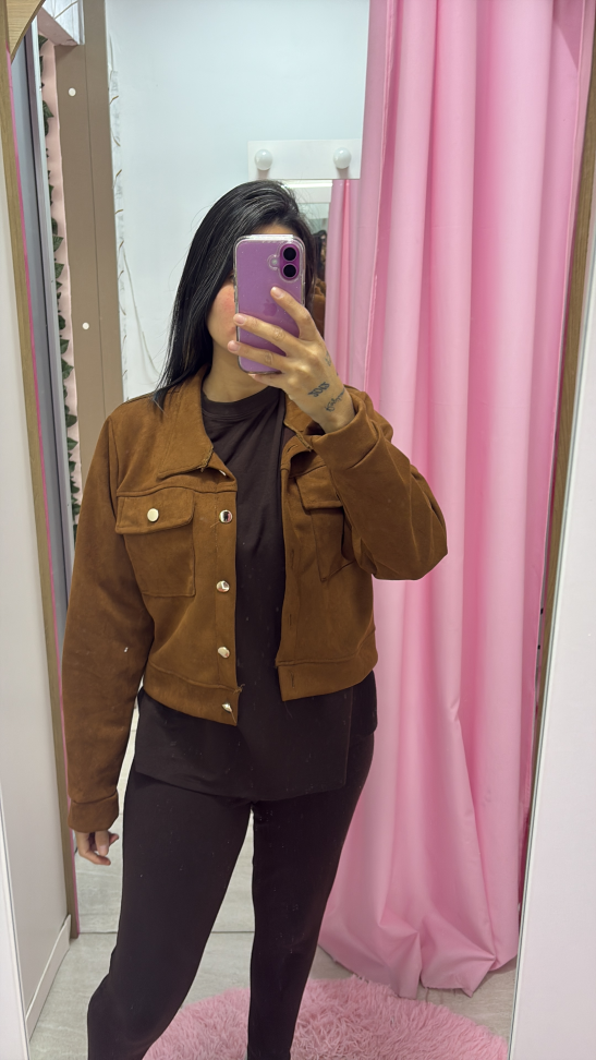 Casaco suede
