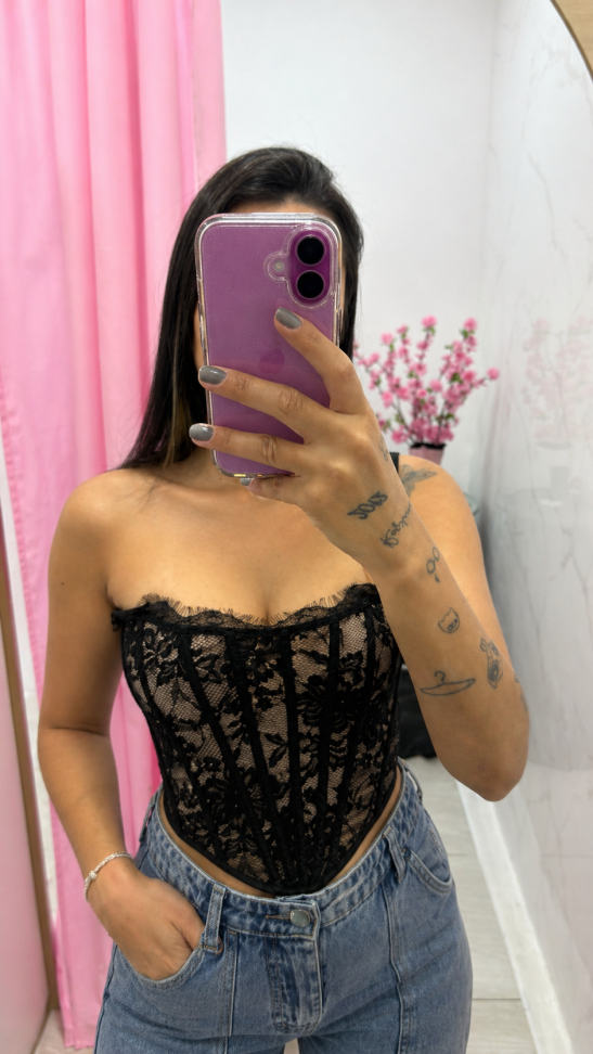 Cropped Corset