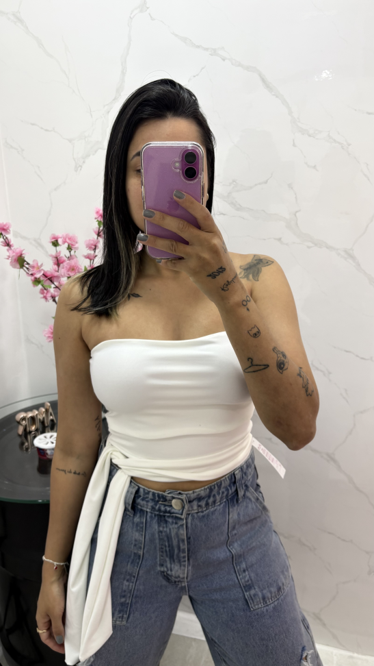 Cropped tomara que caia