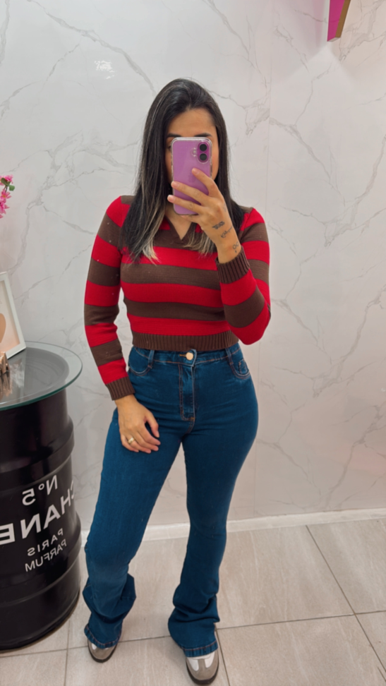 Calça flare