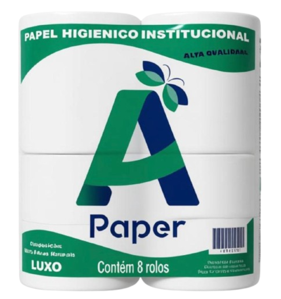 Papel Higiênico Rolão Luxo - Apaper