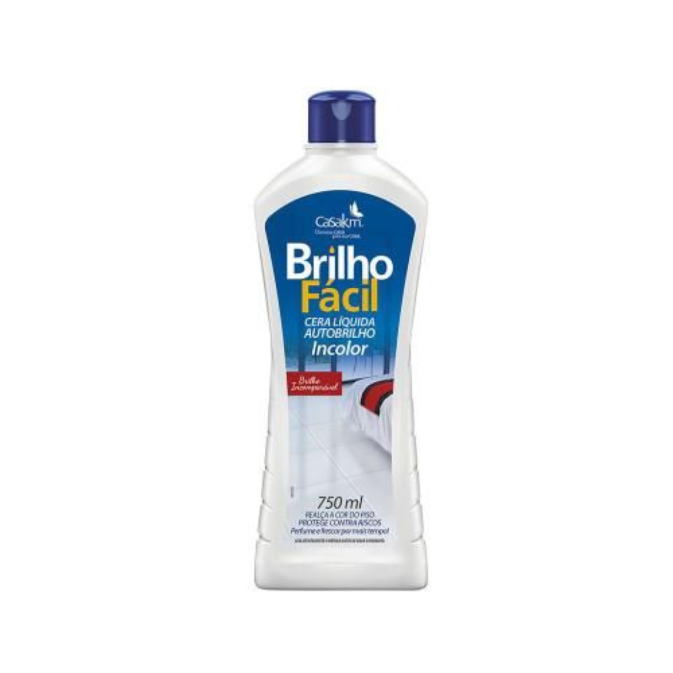 Cera Brilho Facil Incolor 750ml