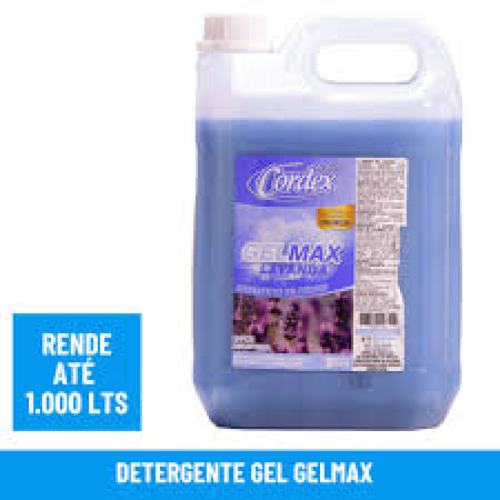 Detergente GelMax Lavanda Cordex - 5 litros
