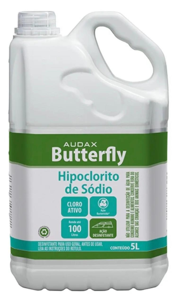 Hipoclorito de Sódio Audax Butterfly