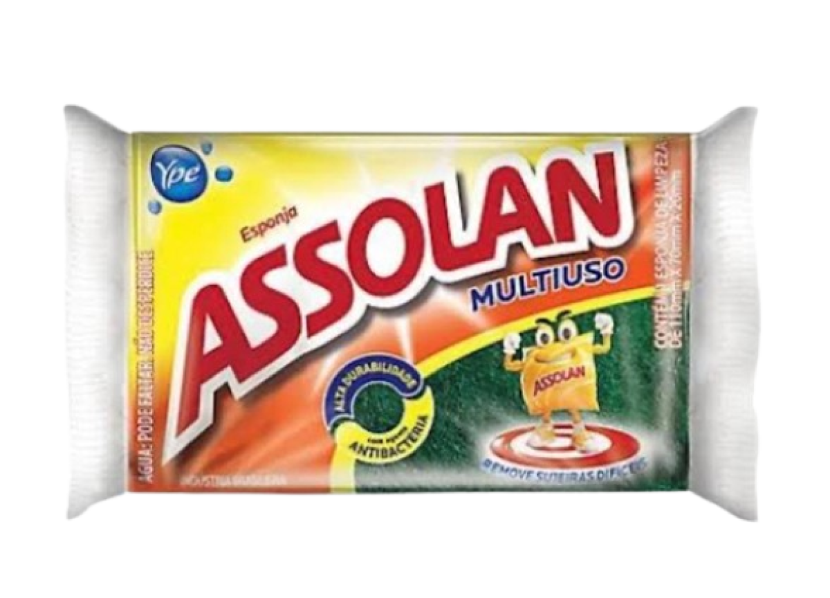 Esponja Dupla Face Assolan