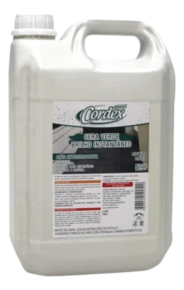 Cera Brilho instantâneo Verde - 5 litros