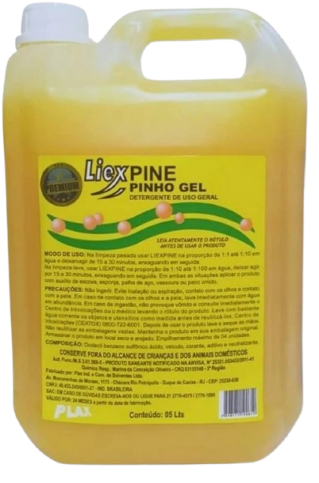 Detergente Gelatinoso LiexPine Premium- 5L