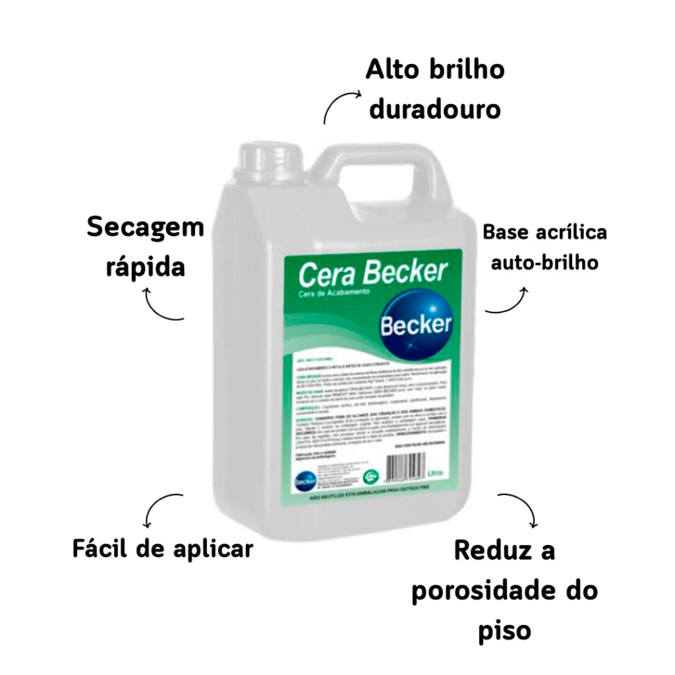 Cera Acrílica - Becker - 5 L