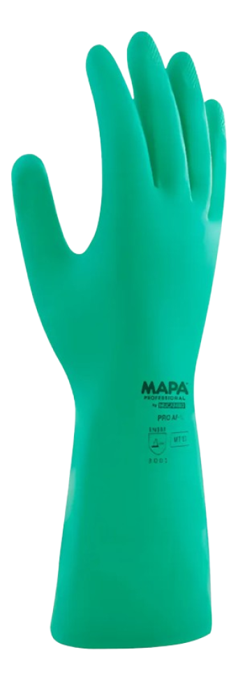 Luva Látex Nitrílico Verde Mucambo AF15 8