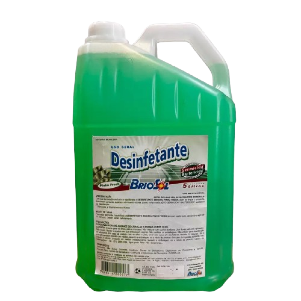 Desinfetante Pinho Fresh Briosol - 5L