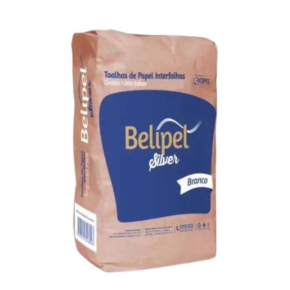 Papel Interfolha Belipel Silver 1000 Folhas