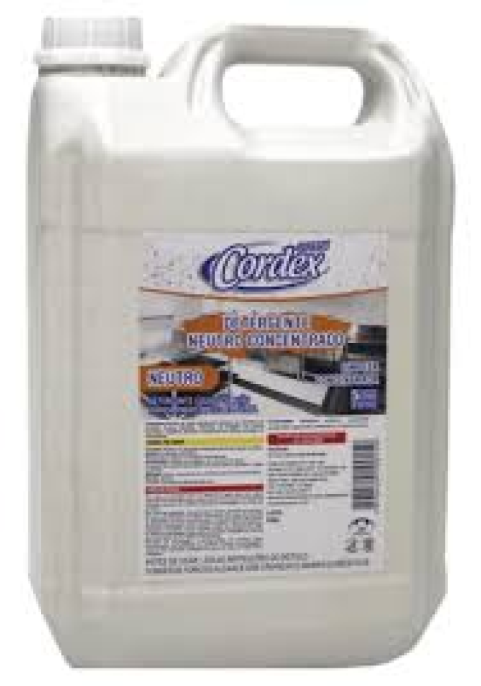 Detergente Neutro Concentrado Cordex - 5 litros