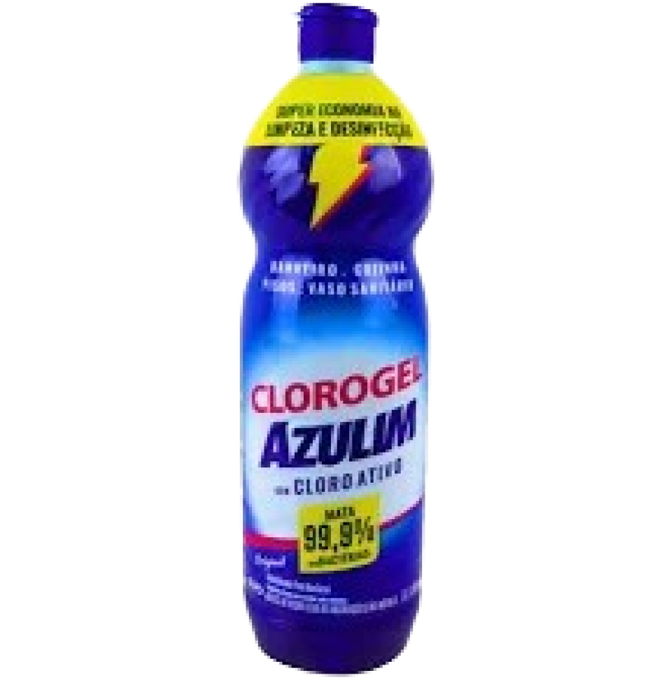 Clorogel Azulim 1L com Cloro Ativo