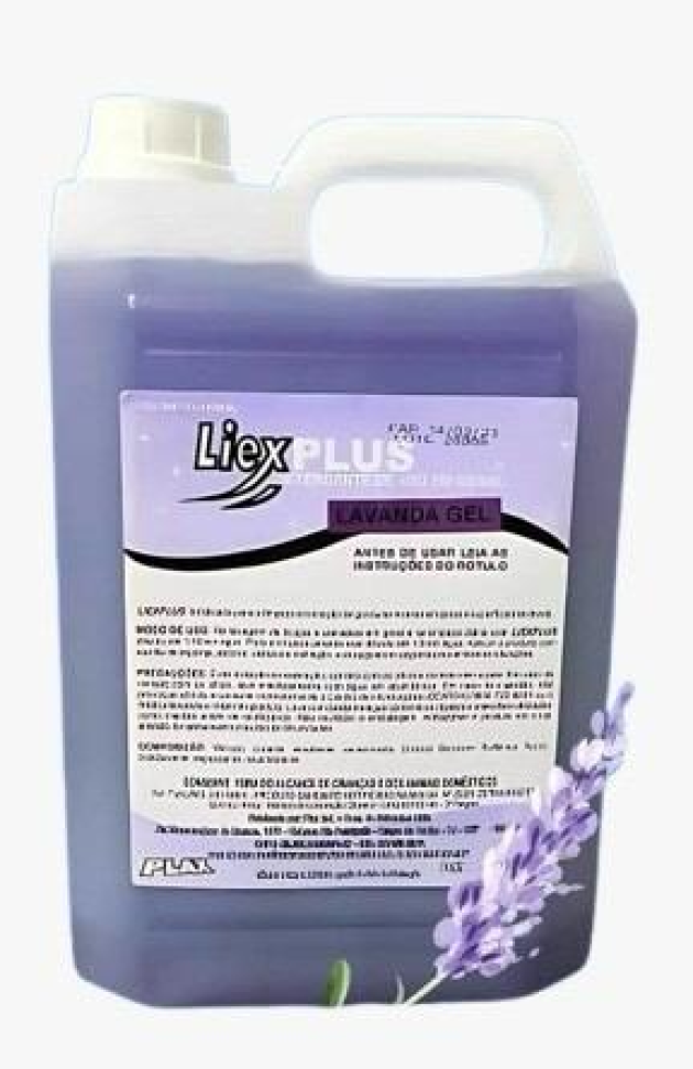 Detergente Lavanda Gel LiexPlux - 5 litros