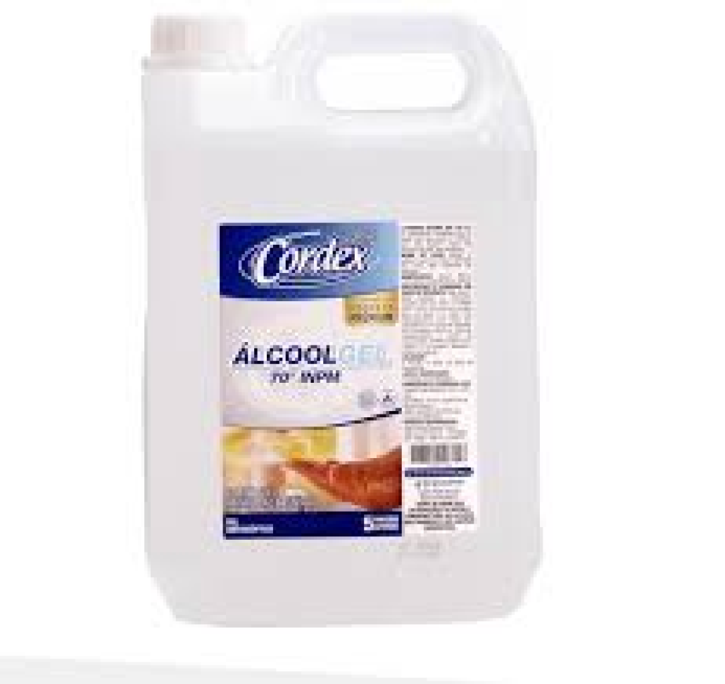 Álcool Etílico 70° Cordex - 5 litros