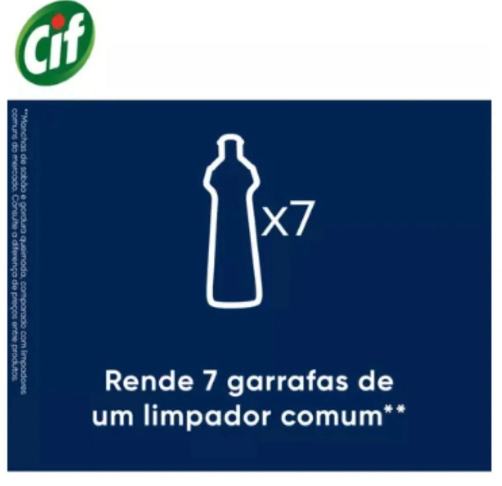 Cif Cremoso Limpeza Milagrosa 450ml