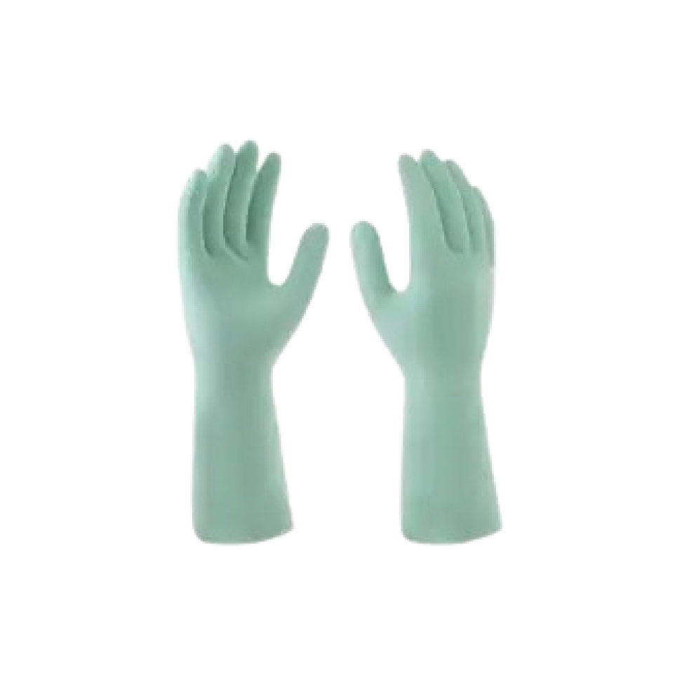 Luva Látex Verde Forrada Mucambo GG PRO-250
