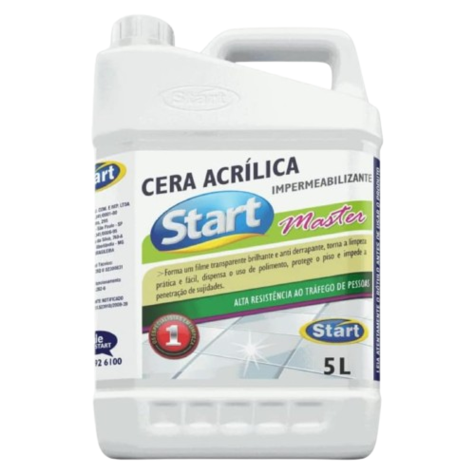Cera Acrílica Start Master Impermeabilizante 5L