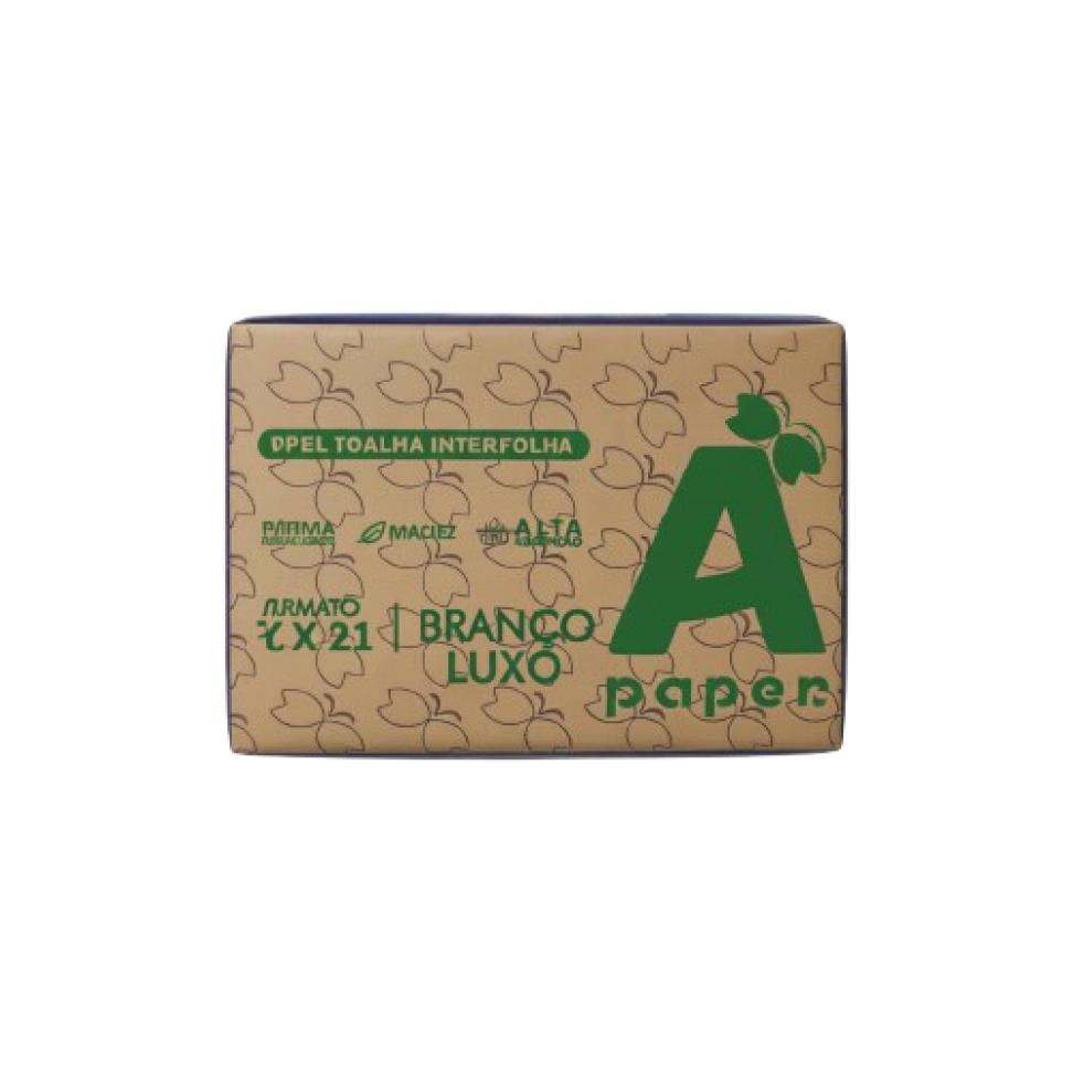 Papel Toalha interfolha Apaper Luxo