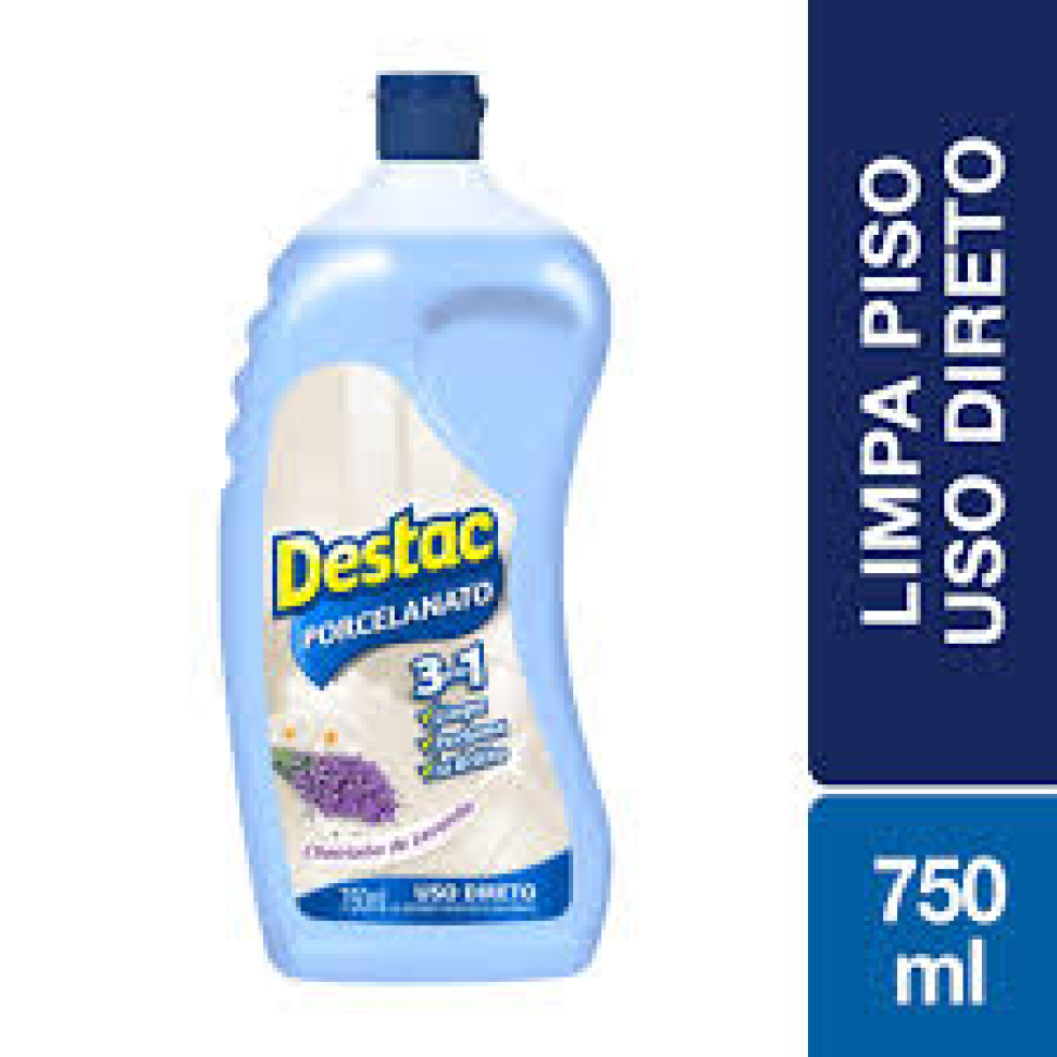 Limpa Piso Destac Porcelanato 3x1 750ml