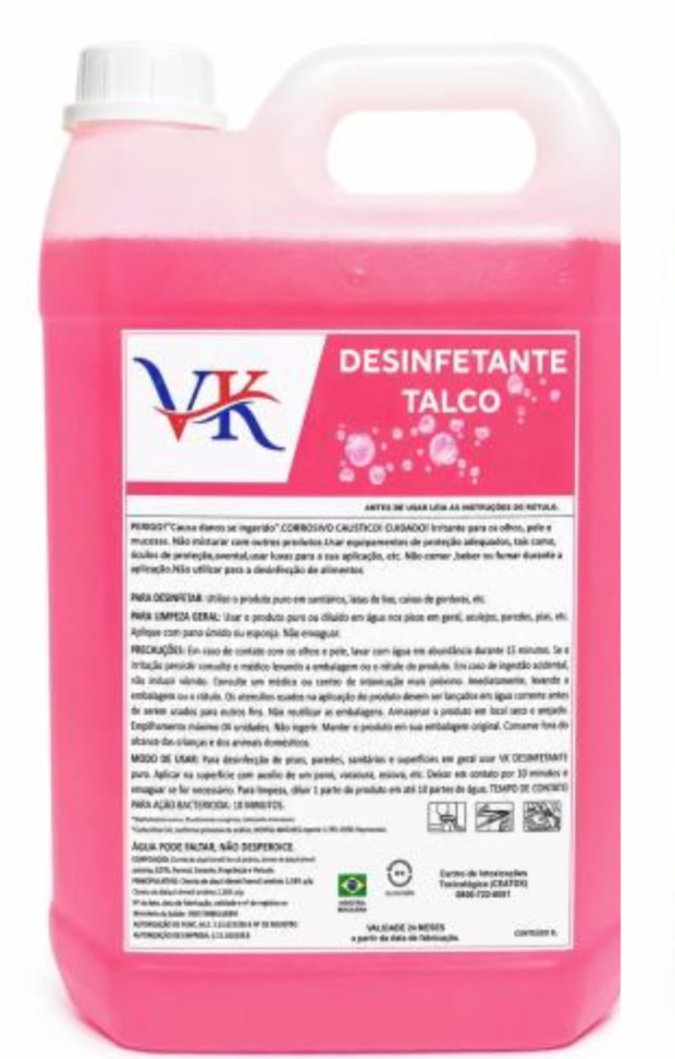 Desinfetante Perfumado VK - 5L