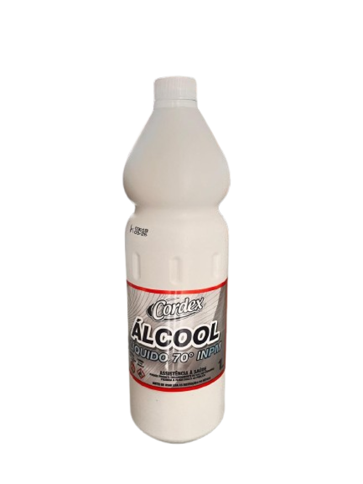 Álcool Etílico 70° Cordex - 1 litro
