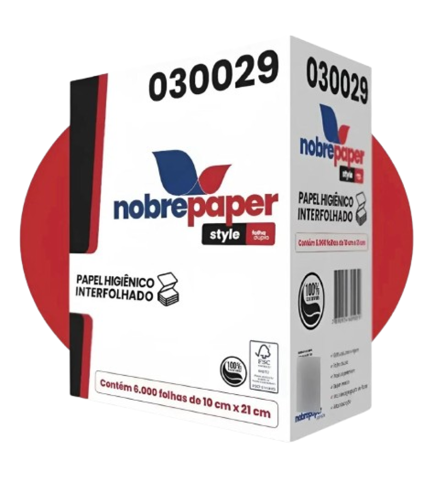 Papel Higiênico Interfolha Caicai Nobre Style 30029