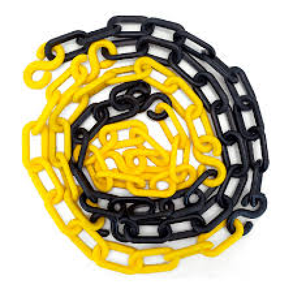 Corrente Plastica Zebrada