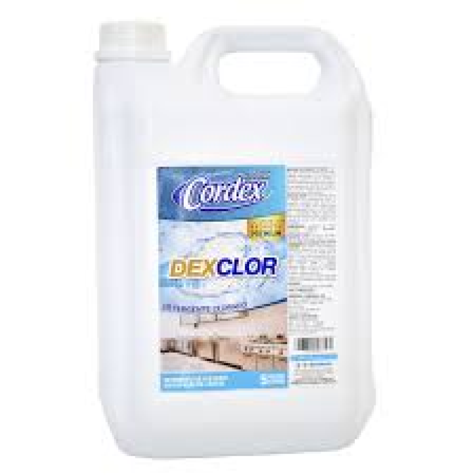 DEXCLOR Detergente Clorado Cordex - 5 litros