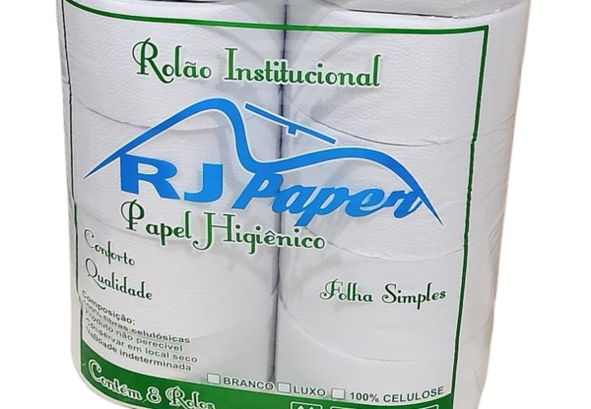 Papel Higiênico Rolão Branco - RJpaper