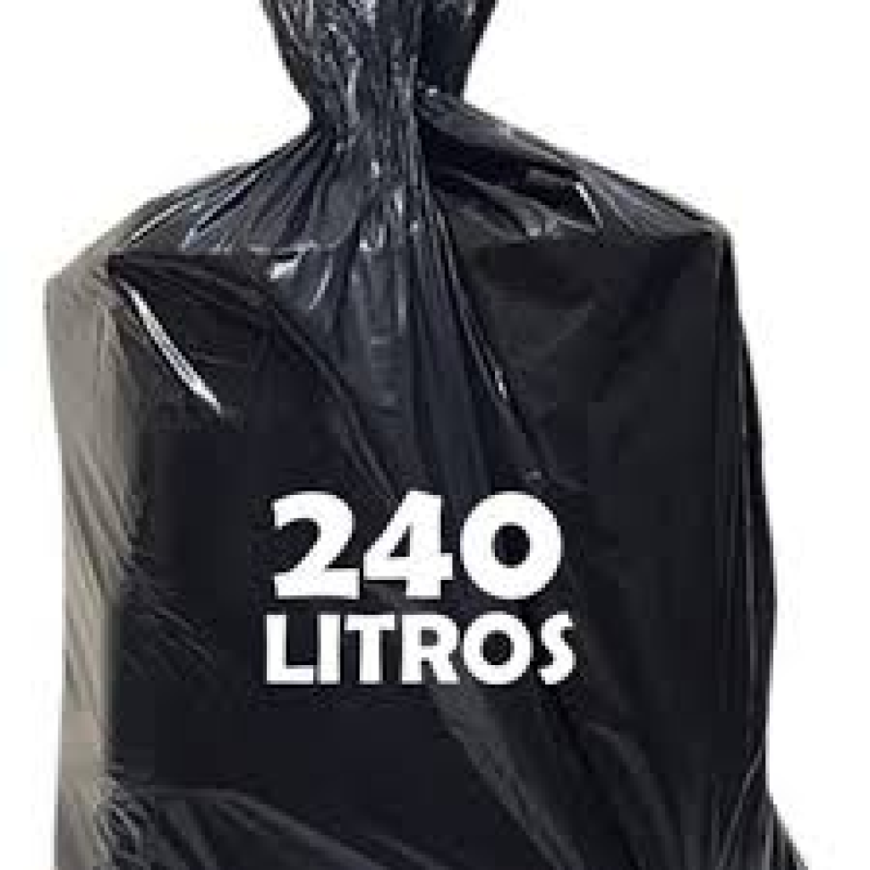 Sacos Lixo 240L Tipo Pesado