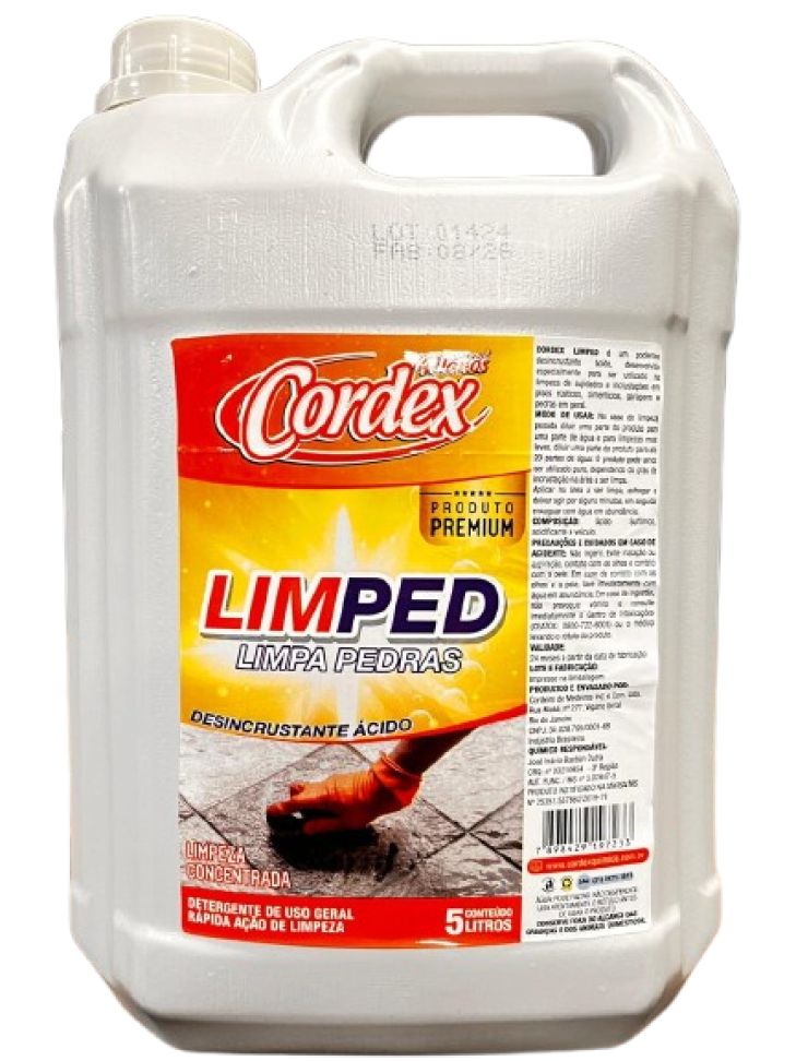 Limpa Pedras Limped Cordex - 5L