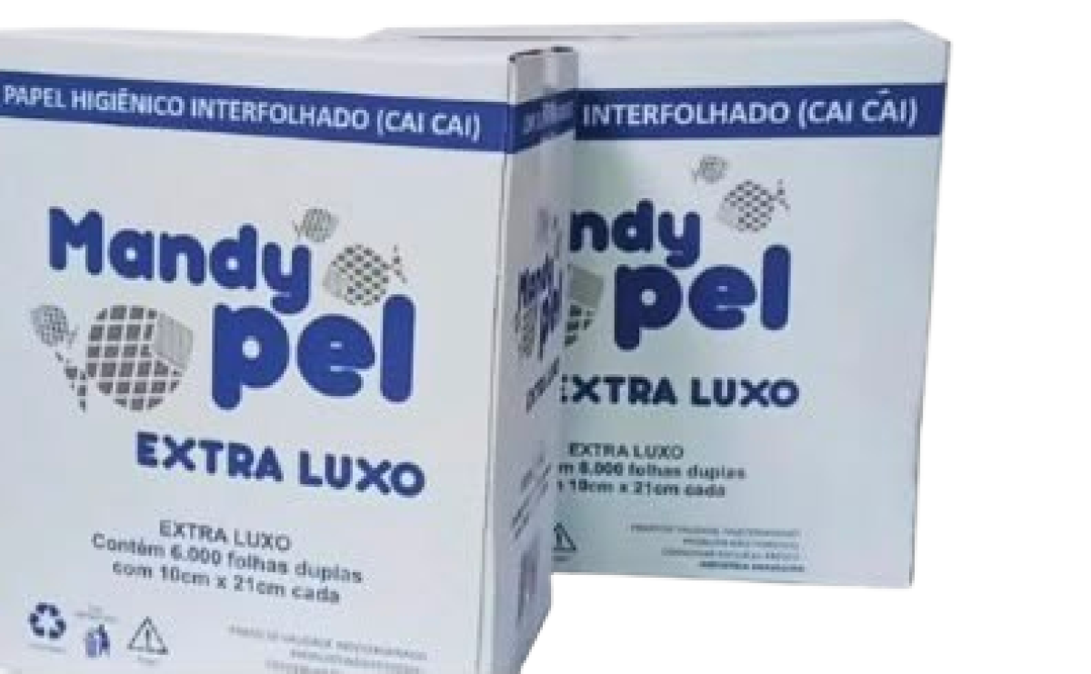 Papel Higiênico Mandypel Cai Cai - CX