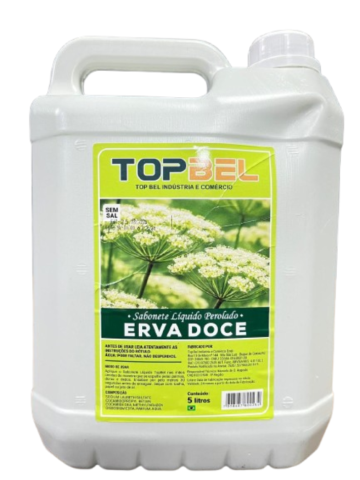 Sabonete 5L Erva Doce TopBel