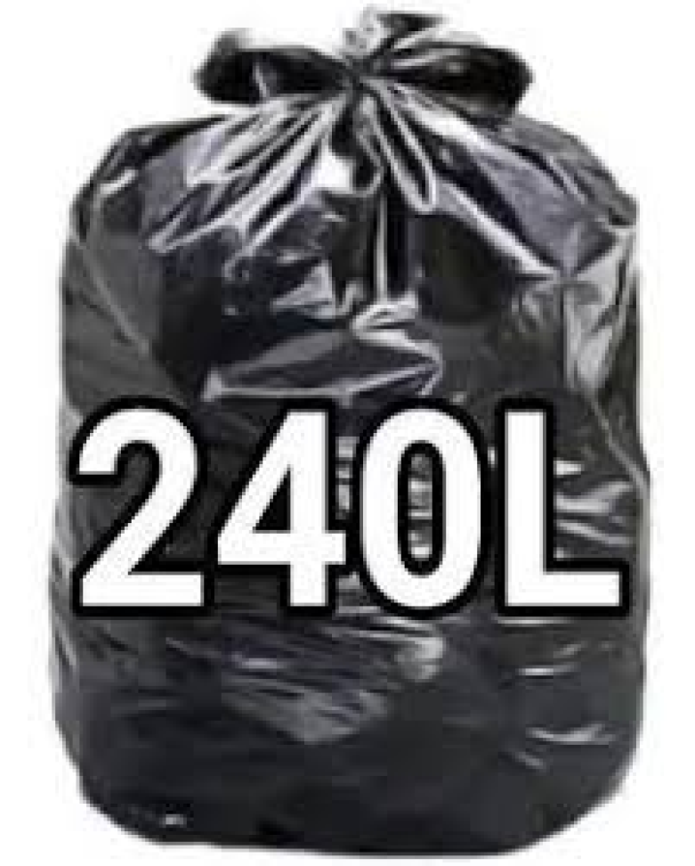 Sacos Lixo 240L - Reforçado I (50 unidades)