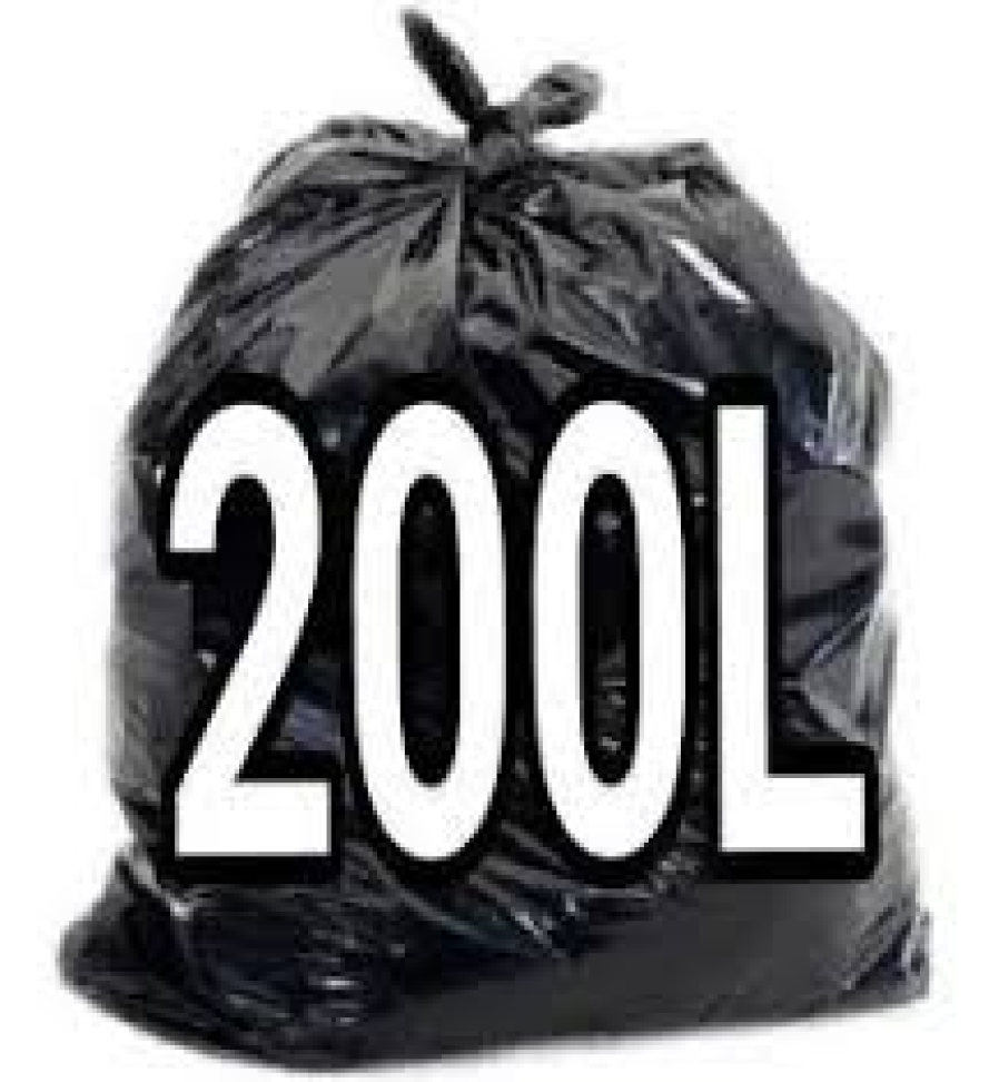 Sacos Lixo 200L - Reforçado II (100 unidades)