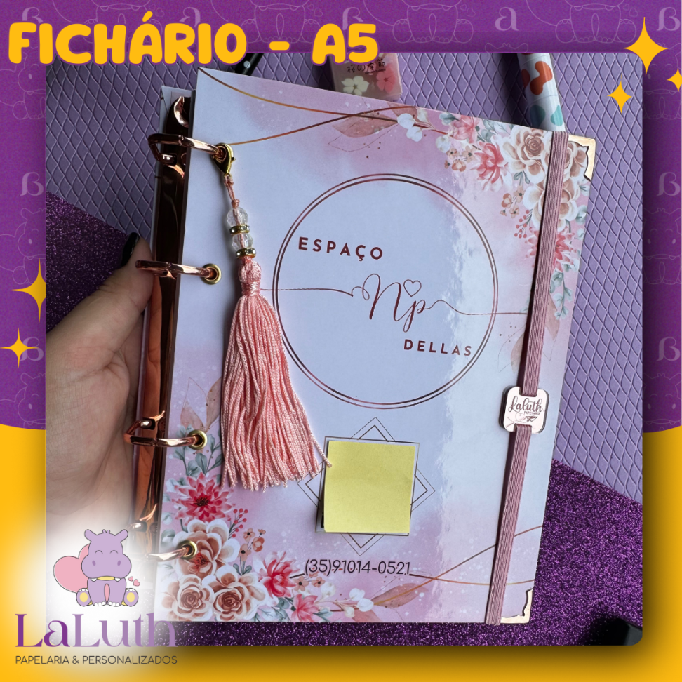 Fichario A5 - Agenda