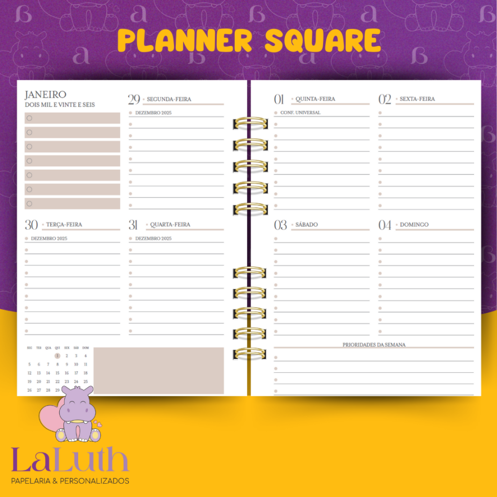 Planner - Equilíbrio 2026
