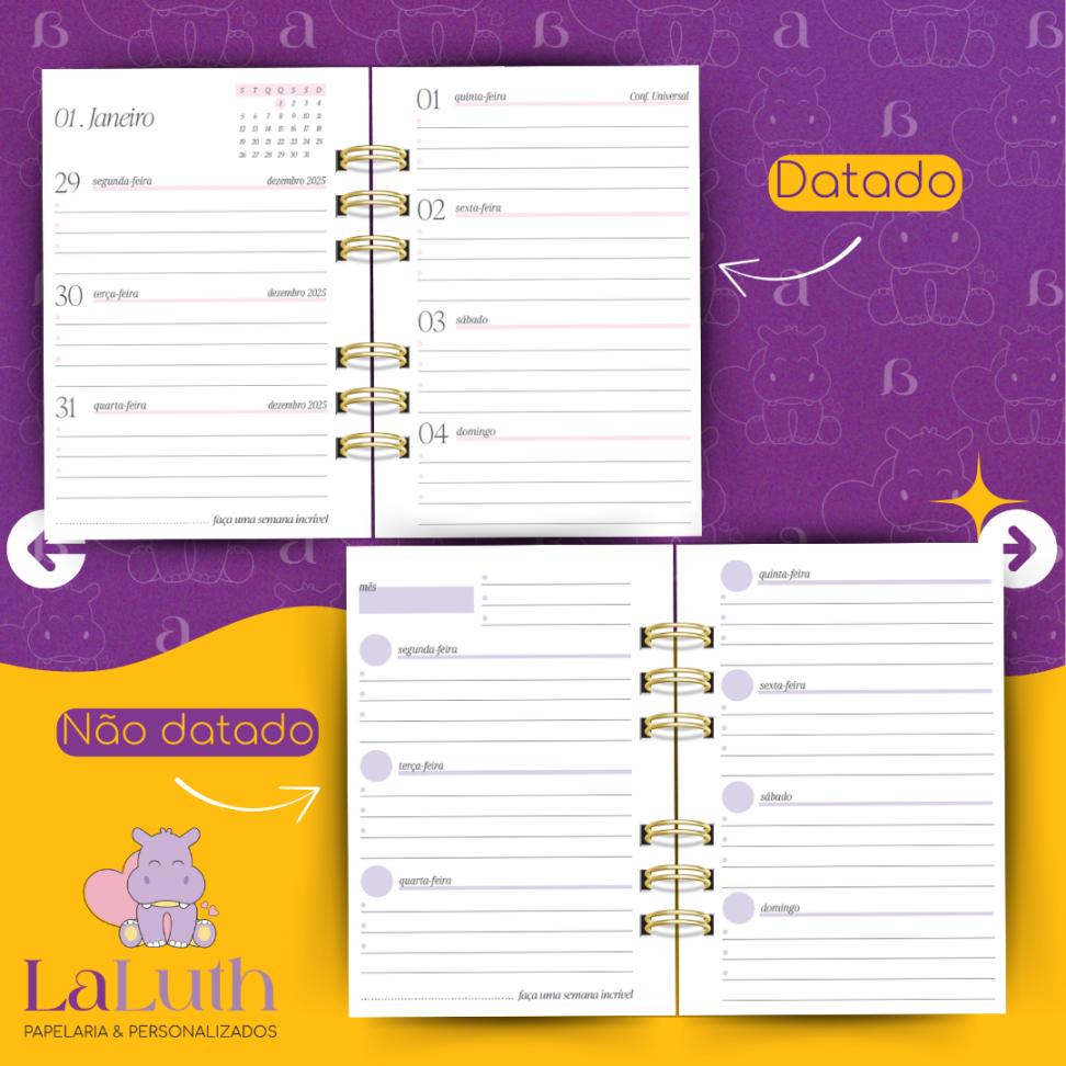 Planner A6 - Standard 2026