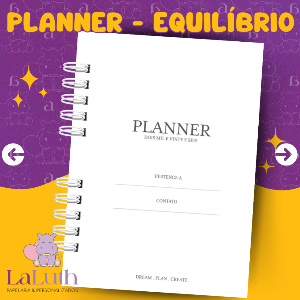 Planner - Equilíbrio 2026