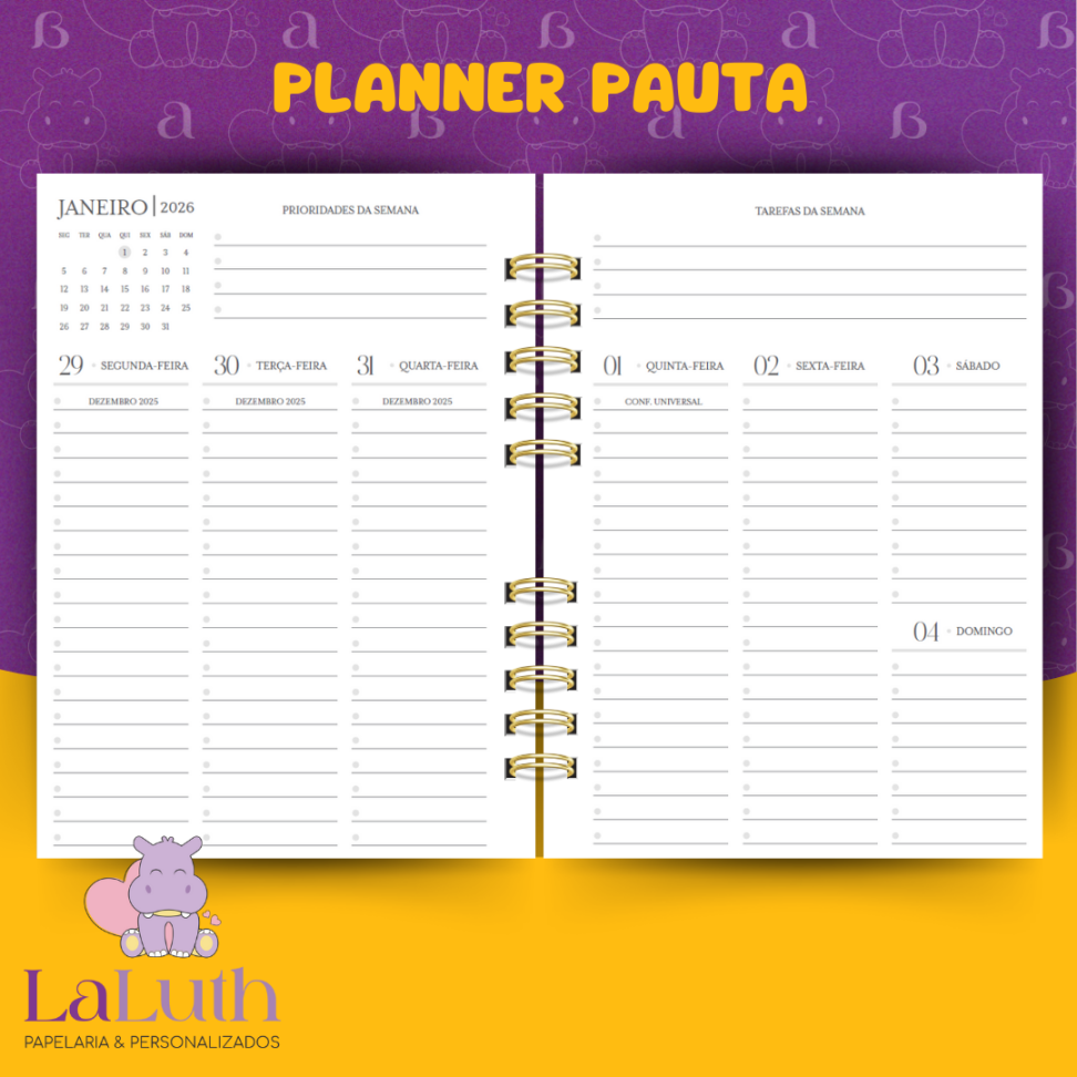 Planner - Equilíbrio 2026 - #5