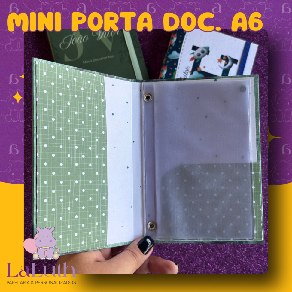 Mini Porta Documentos - A6